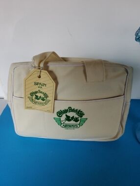 Vintage 1985 Cabbage Patch Kids Airways Travel Bag.